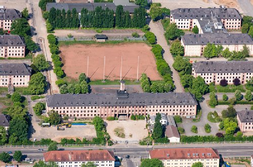 Luftbild Campbell Barracks (Foto: Stadt Heidelberg)