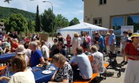 Kaffee und Kuchen nach dem Ausstellungsbesuch (Foto: Stadt Heidelberg/MTC)