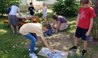 Kinderprogramm im Garten des MTC  (Foto: Stadt Heidelberg/MTC)