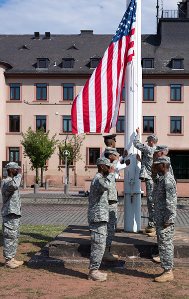Letzter Fahnenappell und Abschied der US-Army 2013 (Foto: Diemer)